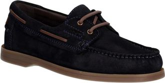 GANT Yardport Boat Shoe - Heren - Bootschoenen - Blauw - 44 EU - Leer - Schoenen