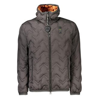 Blauer Black Polyester Mens Mens Jacket