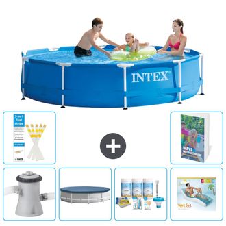Intex Piscina Con Estructura Redonda - 305x76 Cm - 7-piezas S335