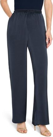 Nic+Zoe Day Gloss Wide Leg Pull-On Pants in Dark Indigo at Nordstrom, Size X-Large