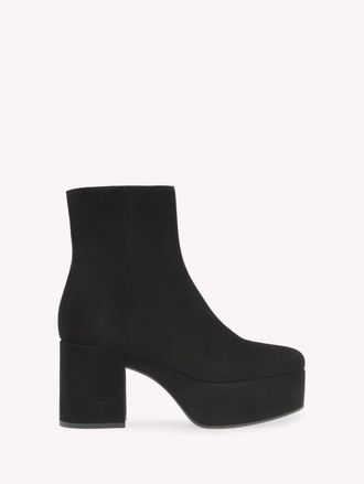 Gianvito Rossi Sally Bootie in Black Suede at Nordstrom, Size 40.5
