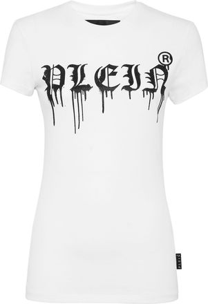 Philipp Plein T-Shirt Ronde Hals Gothic Plein
