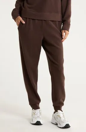 Apana Eden Ottoman Knit Joggers in Java at Nordstrom Rack, Size Medium