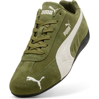 Puma Speedcat OG Sneaker in Olive Green/Puma Black at Nordstrom, Size 11.5