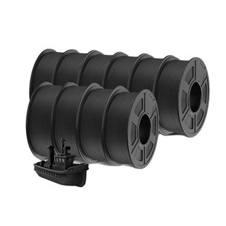 OEM Filamento Para Impresi&oacute;n 3d, Pla Meta, Alta Fluidez, Pla Mate 10bk