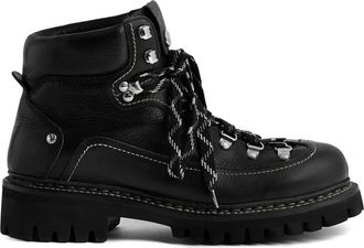 Dsquared2 Leather Hiking Boots
