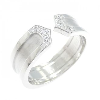 Cartier C2 White Gold (18K) Band Ring (Pre-Owned)