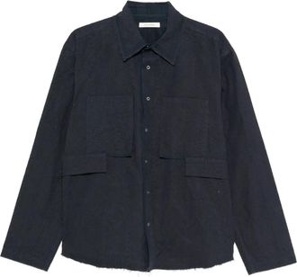 Craig Green panelled shirt jacket - Blue