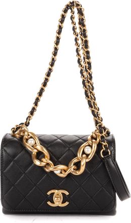 Chanel Mini Pearl Boy Chain Flap schoudertas