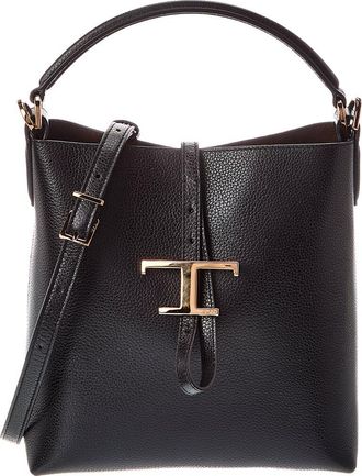 Tod's Tods T Timeless Pendant Bucket Bag