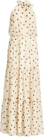Swing Maxi Jurk - Dames - Avondkleed - Veelkleurig - S - Kleedjes