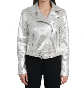 Love Token Liza Jacket In Silver