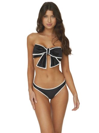 PQ Swim Piped Basic Ruched Bottom In Blue