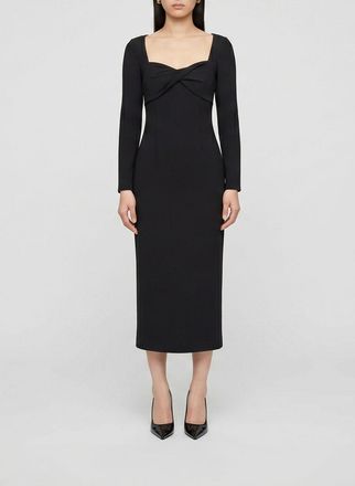 Roland Mouret Abito midi in cr&ecirc;pe