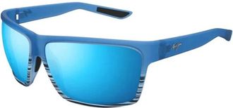 Maui Jim Mj 0839S 002 Zonnebrillen - unisex - Zonnebrillen - Blauw - 65 MM - Accessoires