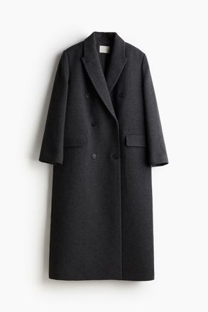 H&M Oversized Maximantel - Grau