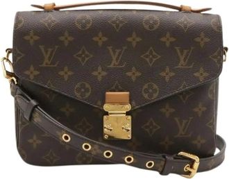 Louis Vuitton Vintage, unisex, Bruin, ONE Size, Pre-owned Vintage Monogram Canvas Pochette