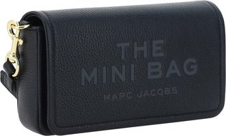 Marc Jacobs Womens The Mini Bag Shoulder Black Calf Leather Bos Taurus
