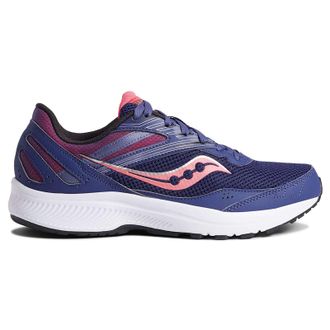 Saucony Cohesion 15 Textile Synthetic Womens Lace Up Trainers - Cobalt Punch - Size:UK 4.5