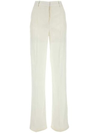 Stella McCartney Pantaloni a vita alta - Bianco