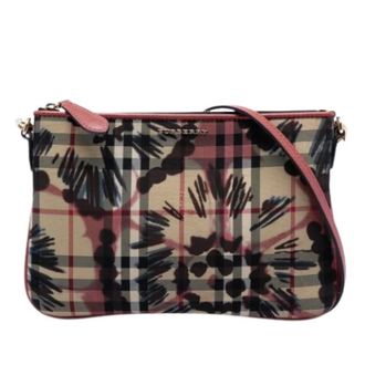 Burberry Pre-owned Cross Body Bags, female, Multicolor, Size: ONE SIZE Pre-owned Vintage Crossbody Bag