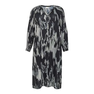 Kaffe Curve KCsilla Jurk - Dames - Jurken - Veelkleurig - Maat: XL