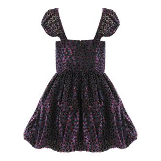 Amanda Uprichard Clydette Guipure Minidress In Black