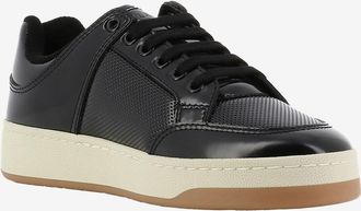 Saint Laurent Niedrige Schn&uuml;rsneakers aus Kalbsleder SL/61