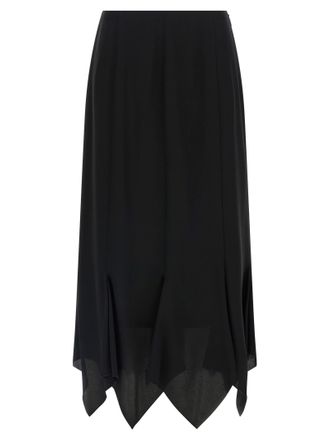 Valentino Garavani Silk Midi Womens Skirt
