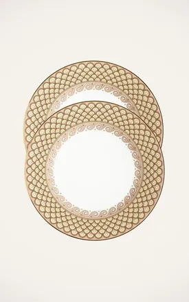 La DoubleJ Dinner Plates Set Of 2 Odysseus Dusty Pink at Nordstrom