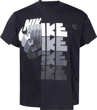 Nike (WMNS) Nike x sacai Hybrid T-Shirt Black CD6310-010