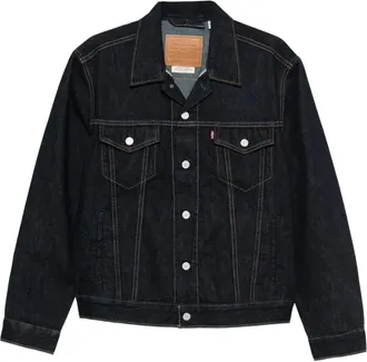 Levi's Denim truckerjack - Blauw