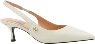 Love Moschino Pumps - Dames - Pumps - Wit - 38 EU - Leer - Schoenen