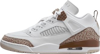 Nike Jordan Spizike Low Mens Shoes (FQ1759-101, White/Archaeo Brown/Light Bone/Pink Oxford), White/Archaeo Brown/Light Bone/Pink Oxford, 10 UK