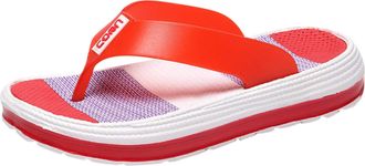 Generic Flip Flops Womens with Footbed, Slippers for Women with Rubber Sole, Thick Sole, Non-Slip Beach Shoes, Rainbow Slippers, Thick Slippers with Heel, Ope