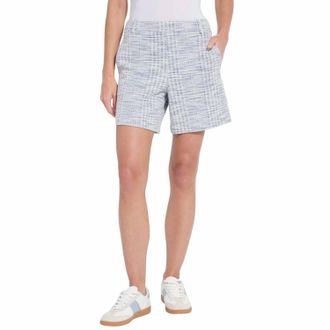 Lyss&eacute; Lily Summer Short In Azzurro Tweed