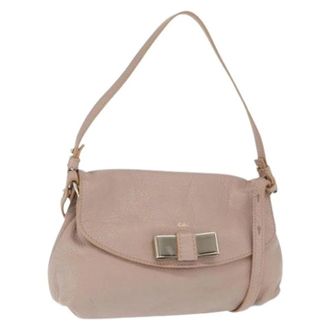 Chlo&eacute; Pre-owned Shoulder Bags, female, Beige, Size: ONE SIZE Pre-owned Hand Bag
