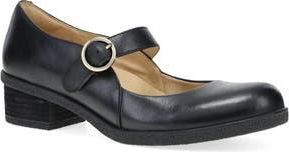 Dansko Deirdra Waterproof Mary Jane Pump in Black Waterproof Burnished at Nordstrom Rack, Size 11.5-12Us / 42Eu