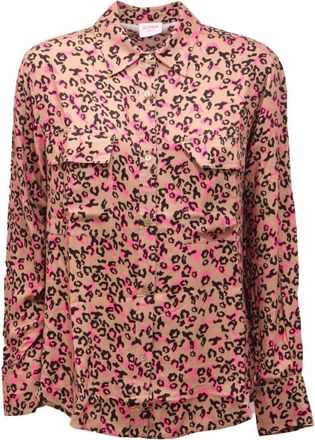 Sun 68 Casual Wo Overhemd Model S42206 - Dames - Overhemden - Bruin - S - Overhemden
