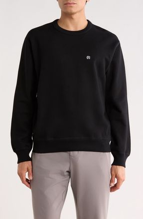 Reigning Champ Midweight Terry Monogram Sweatshirt in Black at Nordstrom Rack, Size Medium