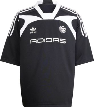 adidas Adilenium Oversized Jersey Asia Sizing Asia Sizing Black IW3635