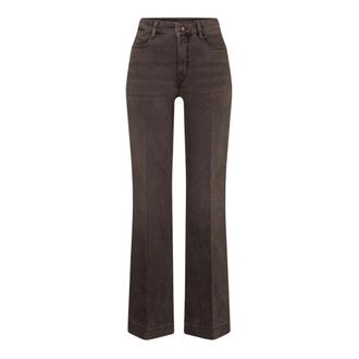 M.A.C Wide Jeans - - Jeans - Donna - Marrone - M