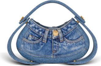 Balmain Mujer, Bolsos, Azul, Talla: ONE Size