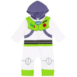 Disney Toy Story Buzz Lightyear Cosplay Hooded One Piece in Buzz Lightyear Green at Nordstrom, Size 18M