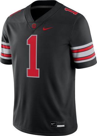 Nike Ohio State Nike Mens Dri-FIT College Game Jersey in Black | NC2F0IYVOH-MVV