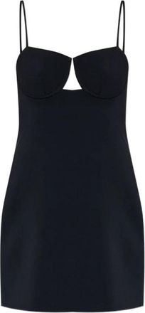Givenchy Cutaway Mini Jurk - Dames - Korte kleedjes - Zwart - XS - Kleedjes