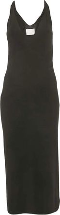 Dion Lee V-neck midi dress - Black
