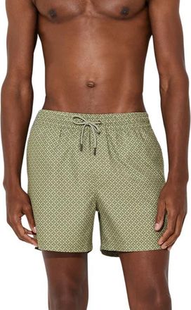 Reiss Oreint Swim Trunks in Sage Green at Nordstrom, Size Xx-Large