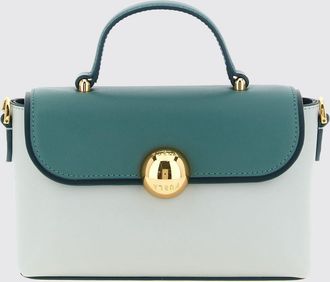 Furla Borsa a mano Moonlight mini bicolore in pelle con tracolla