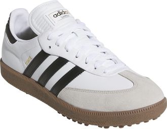 adidas Samba Lux Spikeless Golf Shoe in Ftwwht/cbl at Nordstrom, Size 10.5 Womens